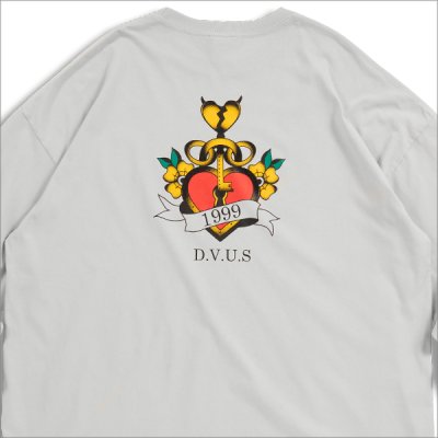 画像4: Deviluse デビルユース Heart Lock L/S Tシャツ SILVER