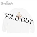 Deviluse デビルユース Heart Lock L/S Tシャツ WHITE