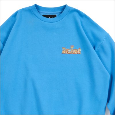 画像5: 【送料無料】Deviluse デビルユース Flame Logo クルーネックスウェット BLUE