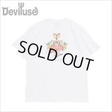 Deviluse デビルユース Heart Lock Tシャツ WHITE