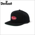 Deviluse デビルユース Patch スナップバックキャップ BLACK