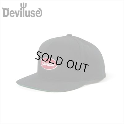 画像1: Deviluse デビルユース Patch スナップバックキャップ BLACK