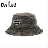 Deviluse デビルユース Camo バケットハット DARK CAMO