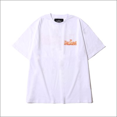 画像2: Deviluse デビルユース Flame Logo Tシャツ WHITE