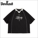 【送料無料】Deviluse デビルユース Liberty Game Shirts BLACK