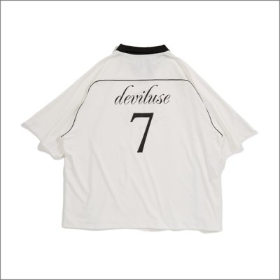 画像2: 【送料無料】Deviluse デビルユース Liberty Game Shirts WHITE