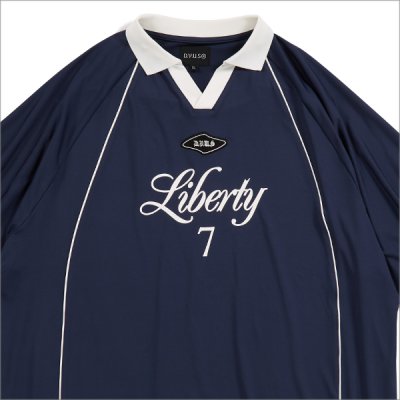 画像4: 【送料無料】Deviluse デビルユース Liberty Game Shirts NAVY