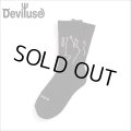 Deviluse デビルユース She Devil Socks BLACK/PINK