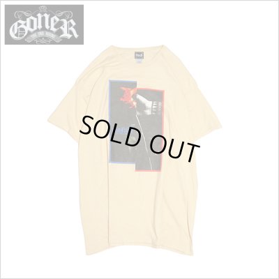 画像1: 【70％OFF】GoneR ゴナー Rose Hand Tシャツ VEGAS GOLD