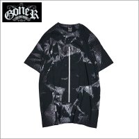 【50%OFF】GoneR ゴナー Tie-dye Line Tシャツ BLACK