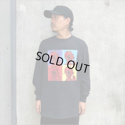 画像3: 【70％OFF】GoneR ゴナー Rose Jesus L/S Tシャツ BLACK 