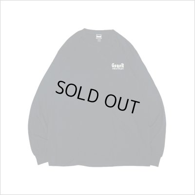画像2: 【70％OFF】GoneR ゴナー GoneR feat.Yohji L/S Tシャツ BLACK