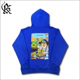 【送料無料】Koner Gallery コーナーギャラリー TM PAINT -Flower seller in NY- P/Oパーカー BLUE