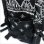 画像4: 【送料無料】KustomStyle カスタムスタイル BANDANA BACK PACK BLACK/WHITE (4)