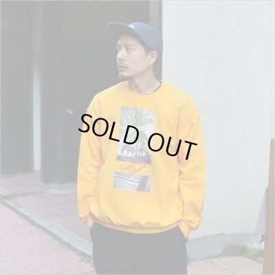 画像2: 【送料無料】KustomStyle カスタムスタイル BROWNYARD&SUNSHINE クルーネックスウェット GOLD