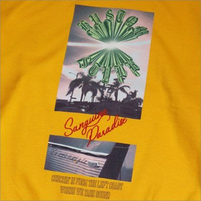 画像3: 【送料無料】KustomStyle カスタムスタイル BROWNYARD&SUNSHINE クルーネックスウェット GOLD