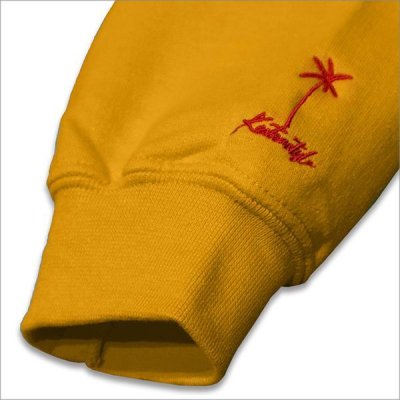 画像4: 【送料無料】KustomStyle カスタムスタイル BROWNYARD&SUNSHINE クルーネックスウェット GOLD