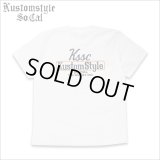 KustomStyle カスタムスタイル THE WAY WE ARE Tシャツ WHITE