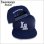 画像1: KustomStyle カスタムスタイル LA-BANDANA スナップバックCAP NAVY (1)