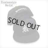 KustomStyle カスタムスタイル K DIA スナップバックCAP BLACK