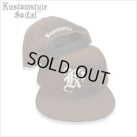 KustomStyle カスタムスタイル K DIA スナップバックCAP BROWN