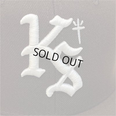 画像2: KustomStyle カスタムスタイル LOCK CITY スナップバックCAP DARK BROWN