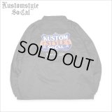 【送料無料】KustomStyle カスタムスタイル GOOD FOR LIFE コーチJKT BLACK