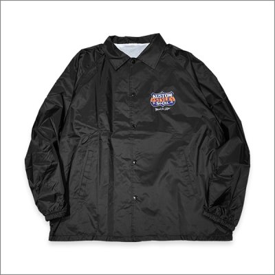 画像2: 【送料無料】KustomStyle カスタムスタイル GOOD FOR LIFE コーチJKT BLACK