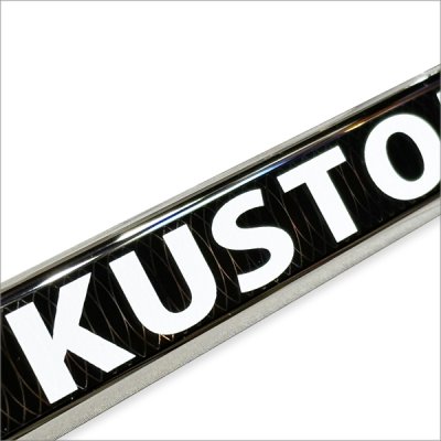 画像2: KustomStyle カスタムスタイル ORANGE COUNTY クローム ナンバープレート