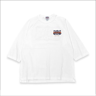 画像2: KustomStyle カスタムスタイル GOOD FOR LIFE 3/4 Tシャツ WHITE