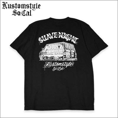 画像1: KustomStyle カスタムスタイル SUAVE NIGHT Tシャツ BLACK