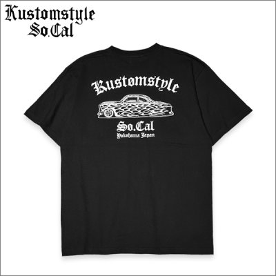 画像1: KustomStyle カスタムスタイル QC Tシャツ BLACK