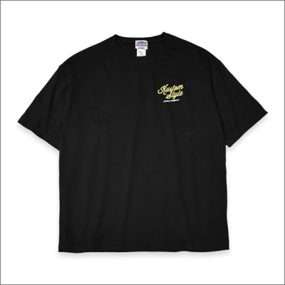 画像2: KustomStyle カスタムスタイル NEW ICON Tシャツ BLACK