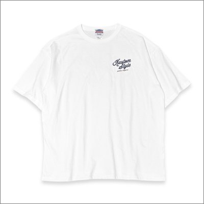 画像2: KustomStyle カスタムスタイル NEW ICON Tシャツ WHITE