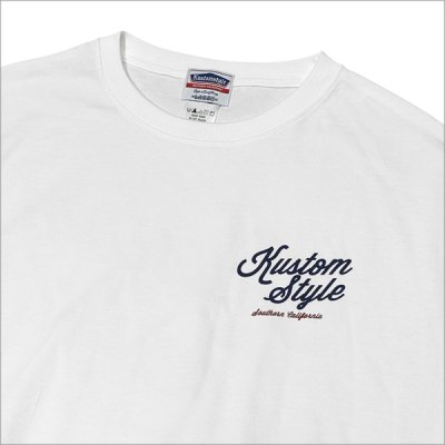 画像5: KustomStyle カスタムスタイル NEW ICON Tシャツ WHITE