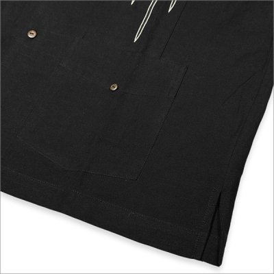 画像4: 【送料無料】KustomStyle カスタムスタイル JURIUS CAESAR S/S キューバシャツ BLACK