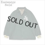 【送料無料】KustomStyle カスタムスタイル PLAQUE CAR CLUB JKT GREEN