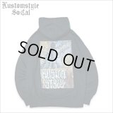 【送料無料】KustomStyle カスタムスタイル KARMA プルオーバーパーカー BLACK