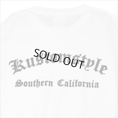 画像4: KustomStyle カスタムスタイル OLDENGLISH OUTLINE L/S Tシャツ WHITE