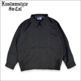 【送料無料】KustomStyle カスタムスタイル CARLSBAD LIGHT WEIGHT JKT BLACK