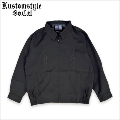 画像1: 【送料無料】KustomStyle カスタムスタイル CARLSBAD LIGHT WEIGHT JKT BLACK