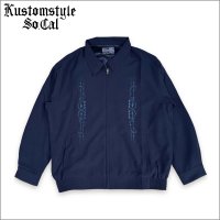 【送料無料】KustomStyle カスタムスタイル CARLSBAD LIGHT WEIGHT JKT NAVY
