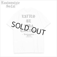 KustomStyle カスタムスタイル ESTILO CALIFAS Tシャツ WHITE