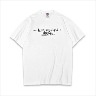 画像2: KustomStyle カスタムスタイル ESTILO CALIFAS Tシャツ WHITE