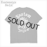 KustomStyle カスタムスタイル SWORD&ROSES Tシャツ BLACK