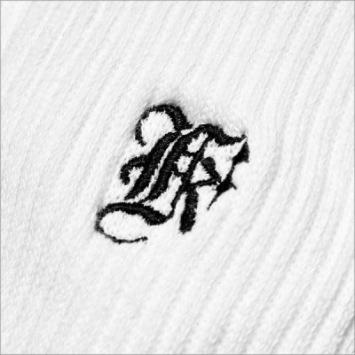 画像2: KustomStyle カスタムスタイル K DIA HIGH SOCKS WHITE