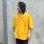画像2: 【送料無料】KustomStyle カスタムスタイル CARLSBAD S/S オープンカラーシャツ MUSTARD (2)