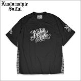 【送料無料】KustomStyle カスタムスタイル GARDEN GROVE FOOTBALL JERSEY BLACK