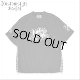 【送料無料】KustomStyle カスタムスタイル GARDEN GROVE FOOTBALL JERSEY BLACK