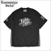 【送料無料】KustomStyle カスタムスタイル GARDEN GROVE FOOTBALL JERSEY BLACK
